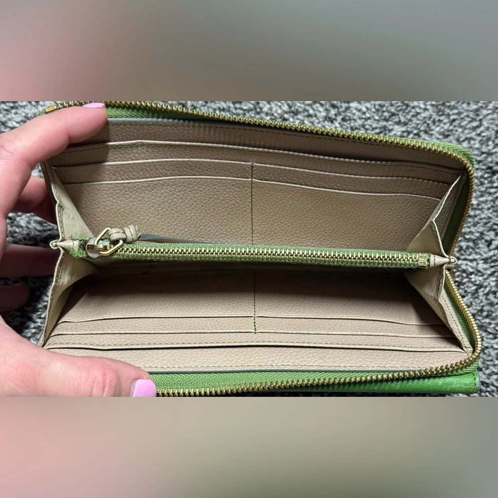Chloe colorblock leather long wallet - Picture 7 of 15